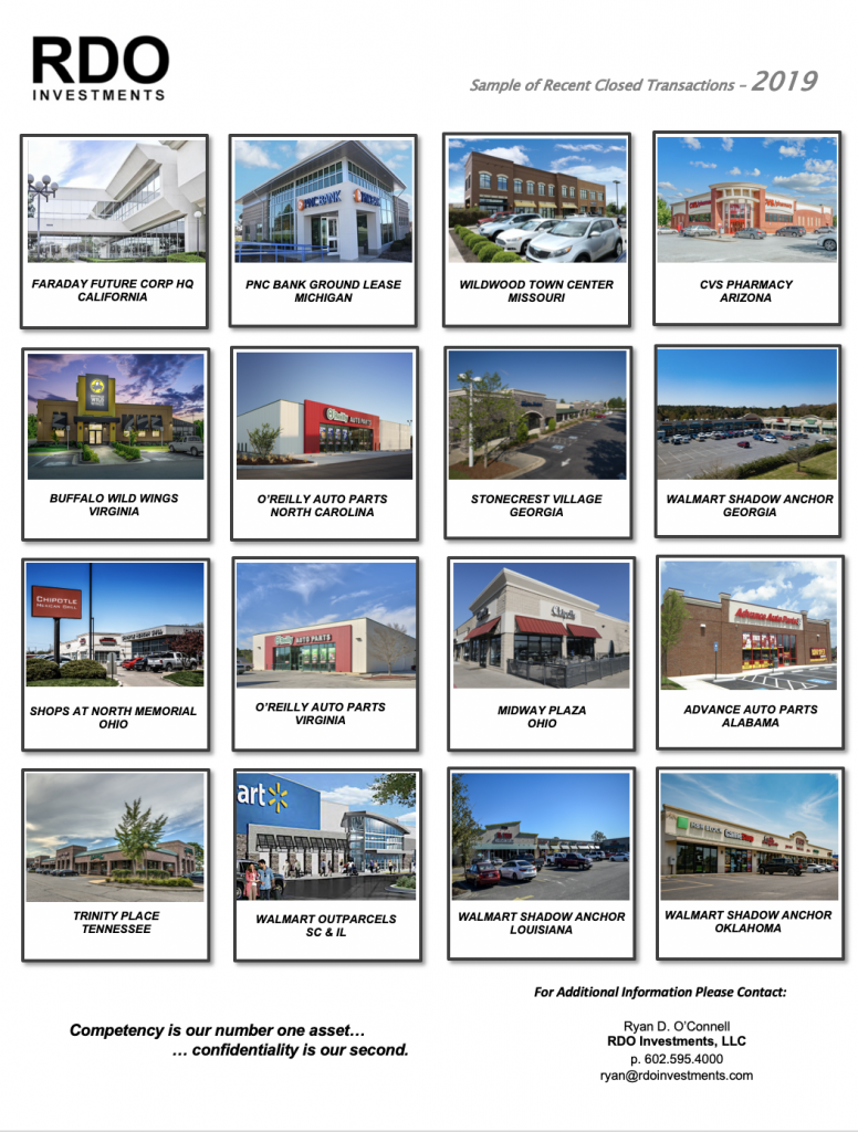 Different commercial properties